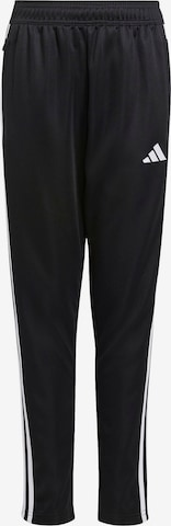 ADIDAS PERFORMANCE - Tapered Pantalón deportivo 'Tiro 25 Essentials' en negro: frente