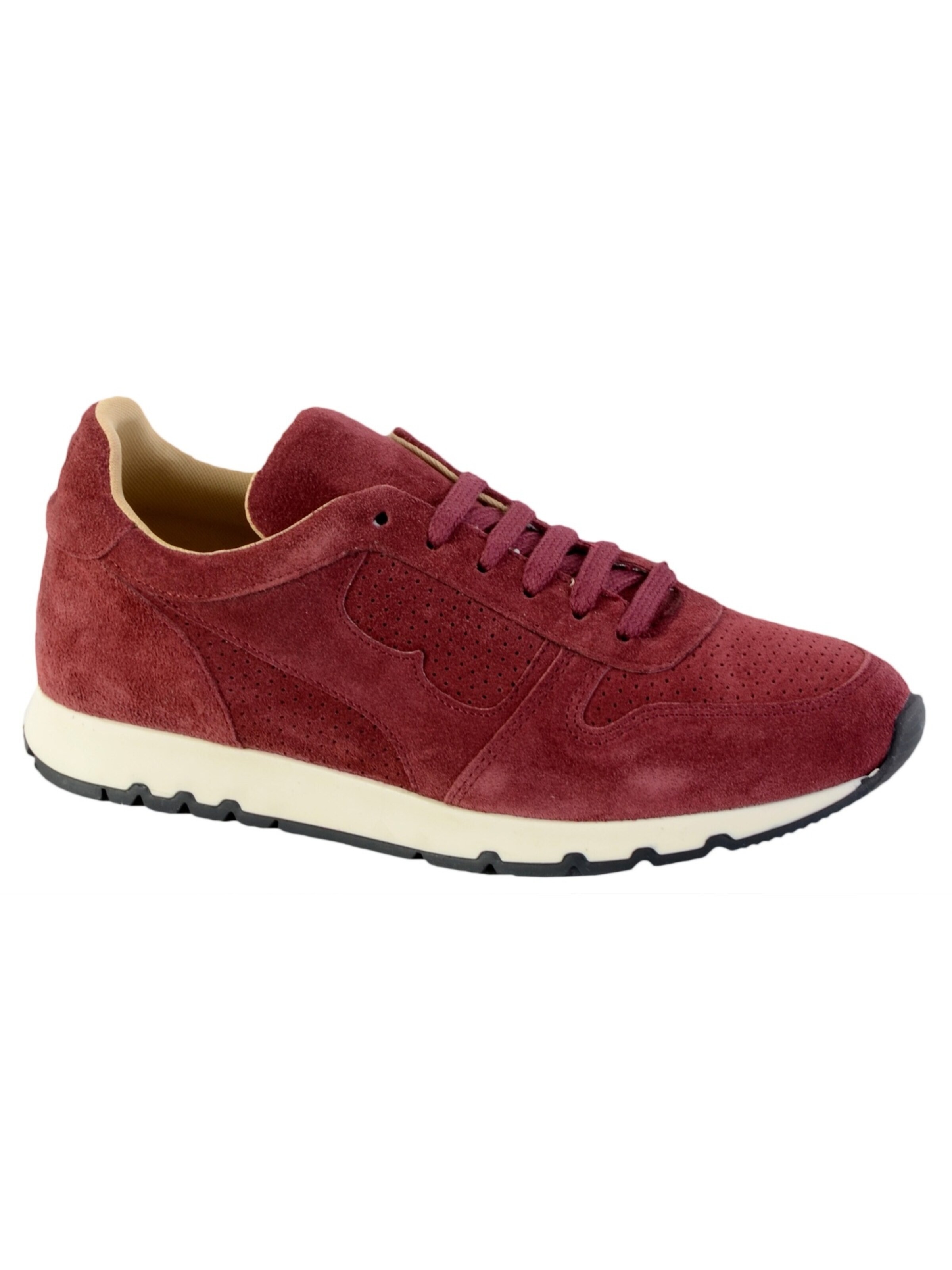 Scarpa stringata sportiva di Bensimon in rosso