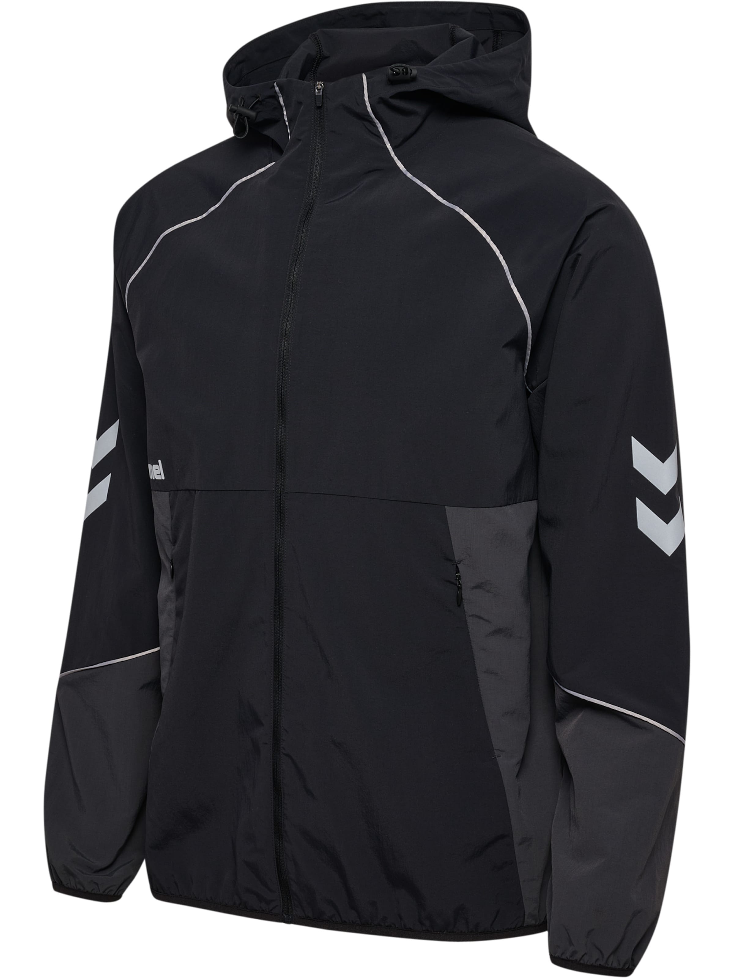 Hummel Sportsweatvest in Zwart
