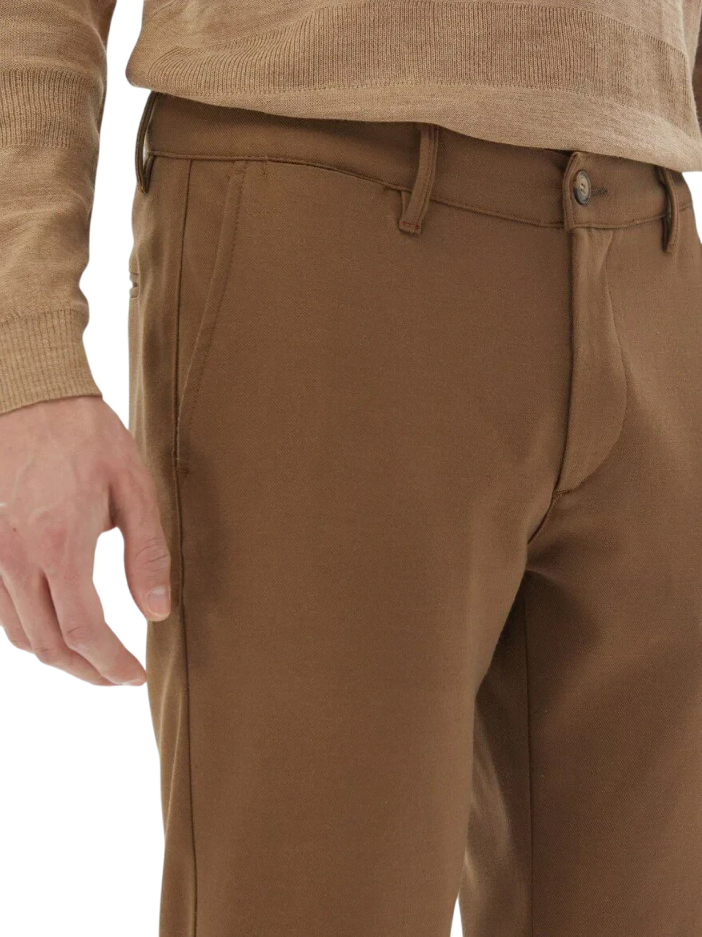 KİP Slim fit Chino Pants in Brown