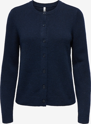 Cardigan 'ONLOLIVIA' ONLY en bleu : devant