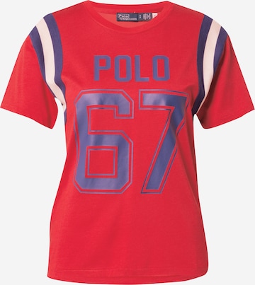 Polo Ralph Lauren Shirts i rød: forside