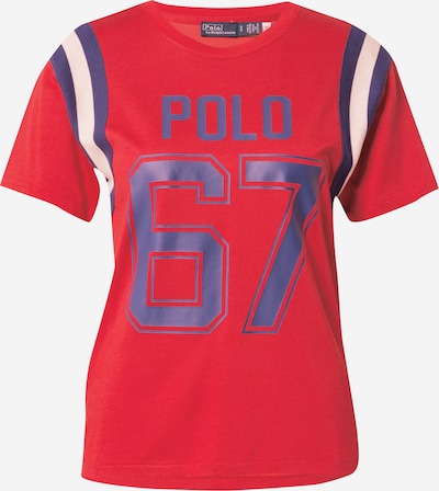 Polo Ralph Lauren T-shirt en marine / rouge / blanc, Vue avec produit