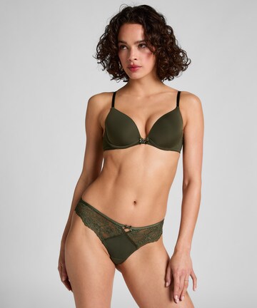 String 'Liloye Cheekini' Hunkemöller en vert : devant