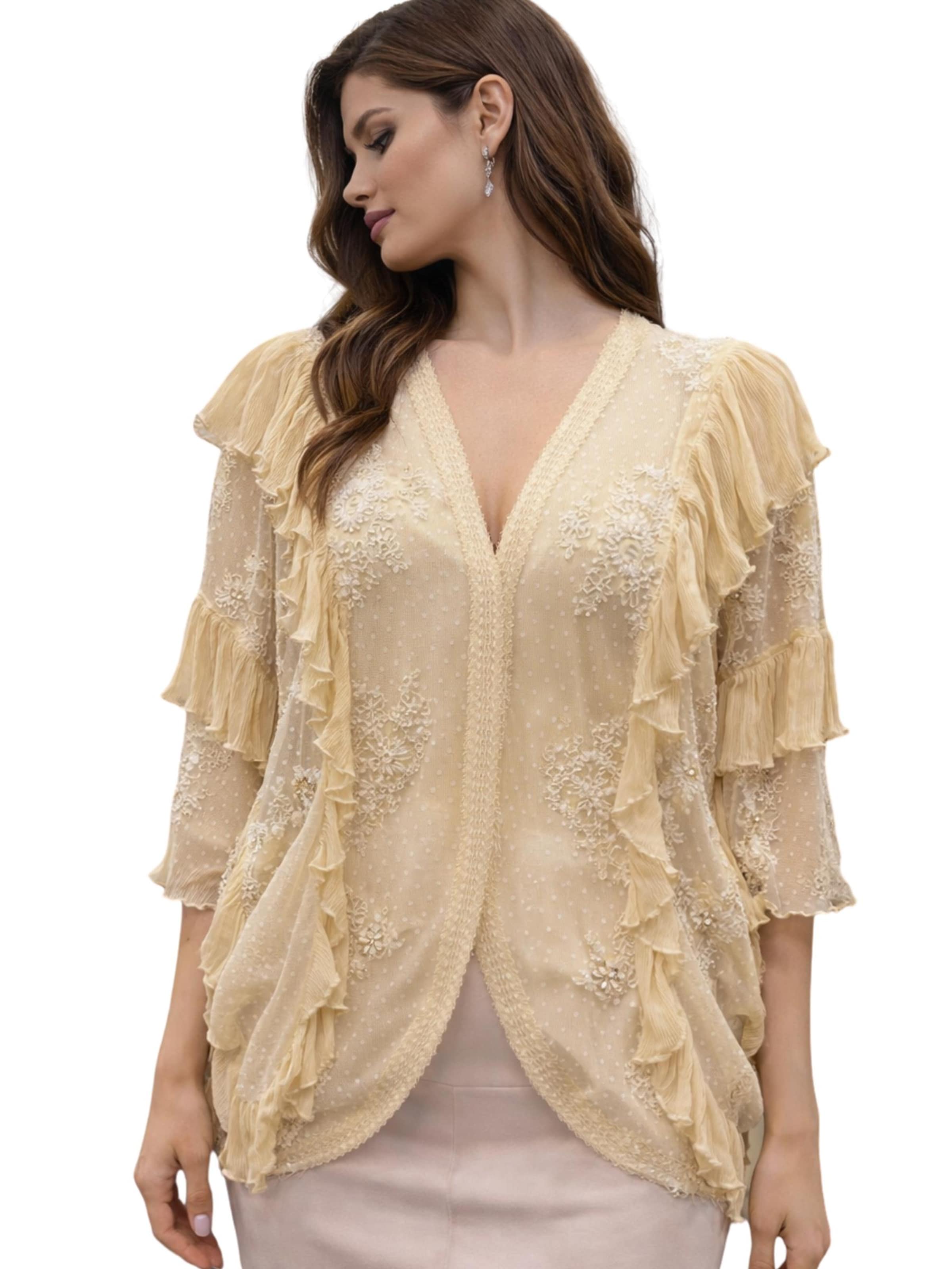 Aniye By Bluse‌‌‌‌‌‌ in Beige: Vorderseite