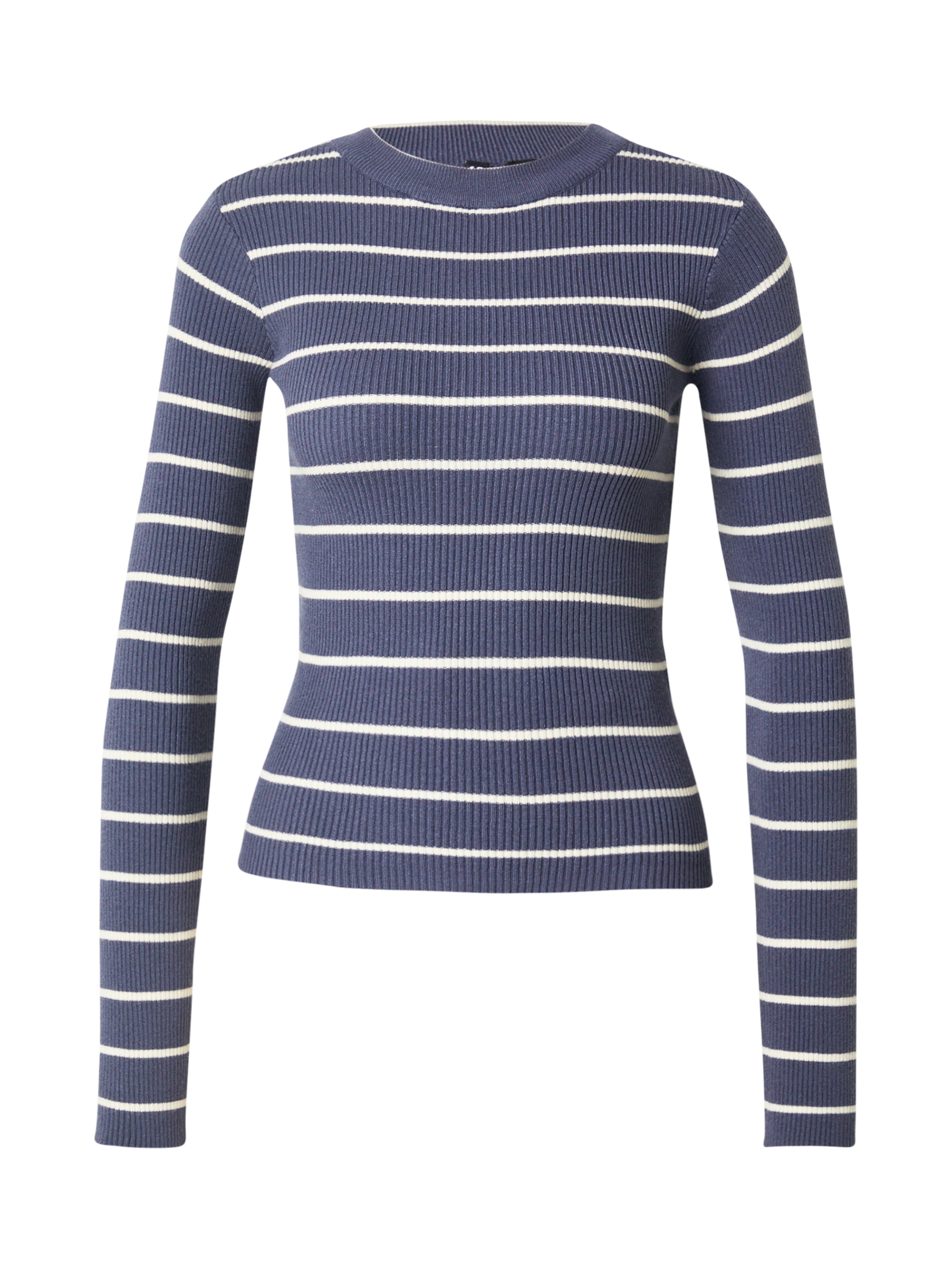 PIECES Pulover | modra barva: sprednja stran