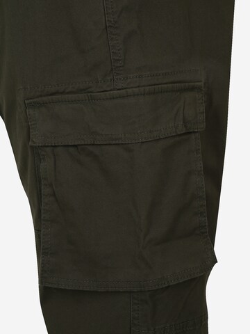 Only & Sons Big & Tall Tapered Cargo Pants in Green