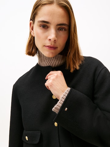 juoda TOMMY HILFIGER Demisezoninė striukė