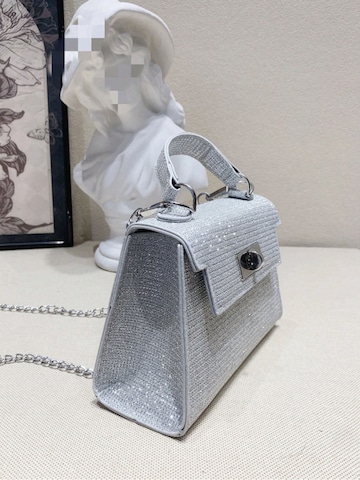 Tomshop24-7 Handbag 'Argenta' in Silver