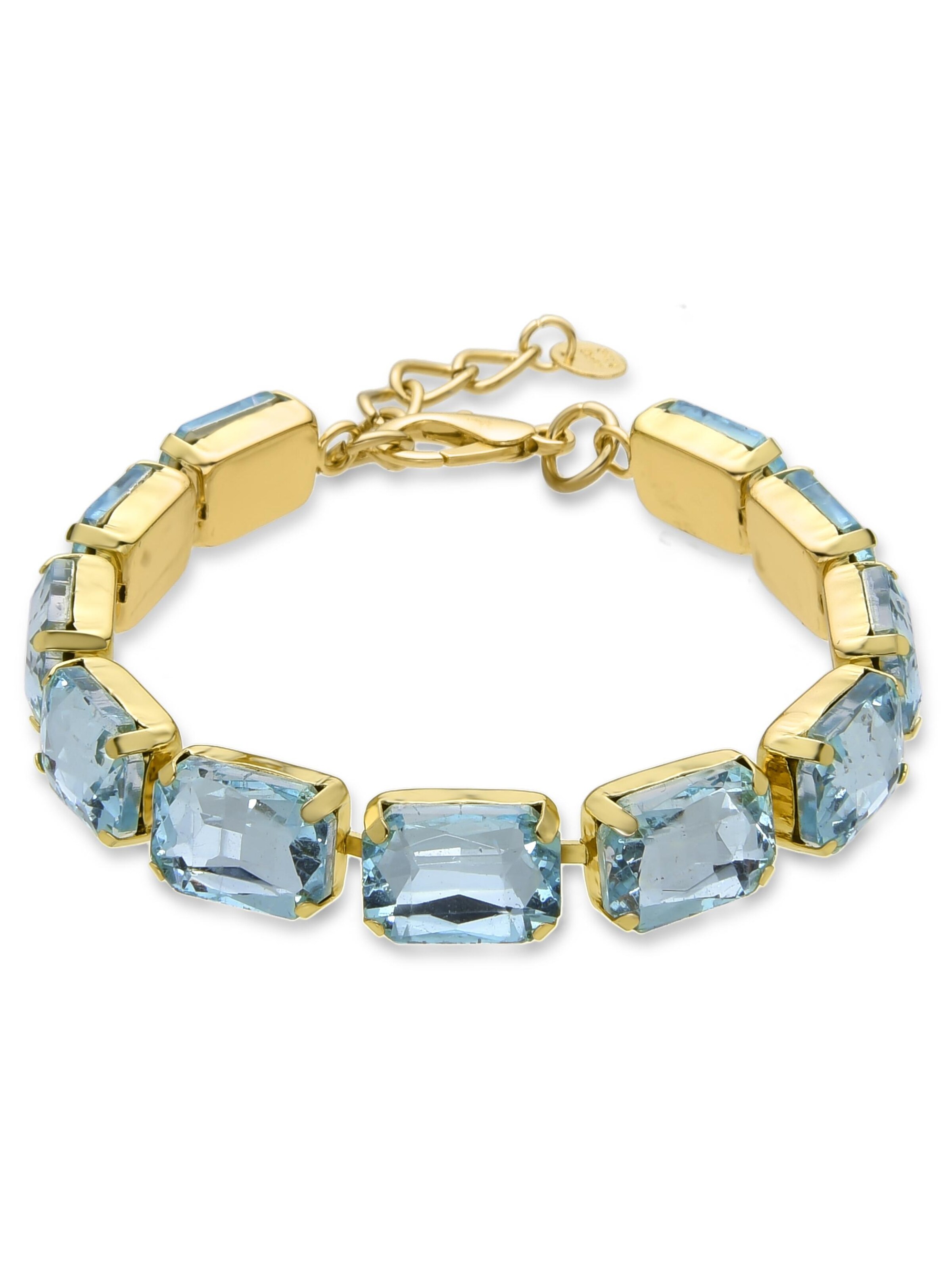 Luxenter Armbånd 'Ankek' i blå: forside