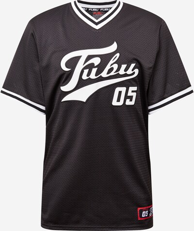 FUBU T-Shirt 'Varsity' en noir / blanc, Vue avec produit