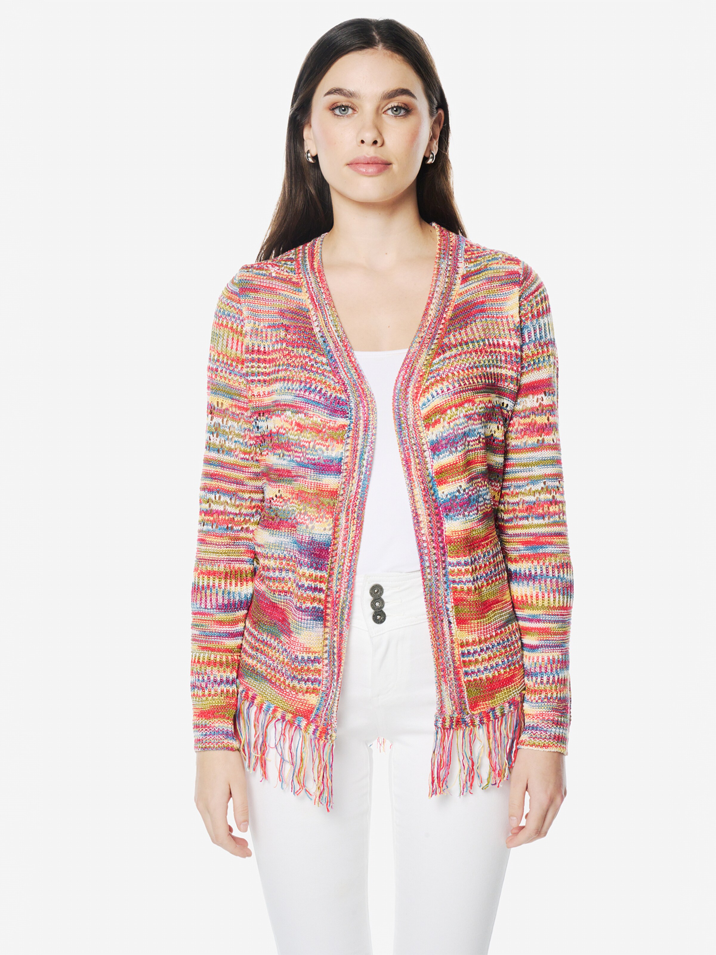 KOROSHI Kardigán - Červená: predná strana