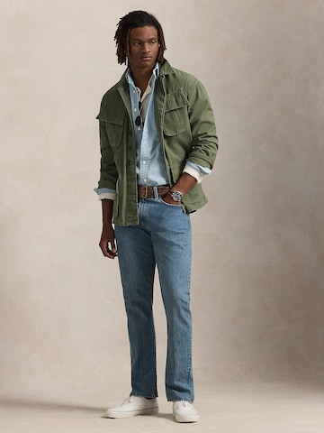 Polo Ralph Lauren Обычный Джинсы '3X1 RIGID HAMPTON' в Синий