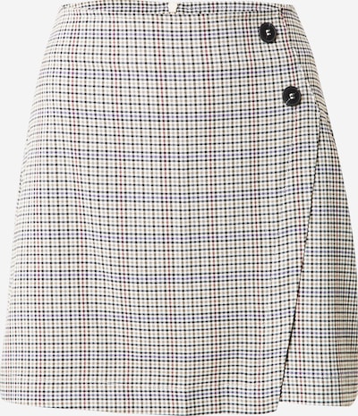 BONOBO Jupe 'Skirt' en violet foncé / rouge carmin / noir / blanc cassé, Vue avec produit