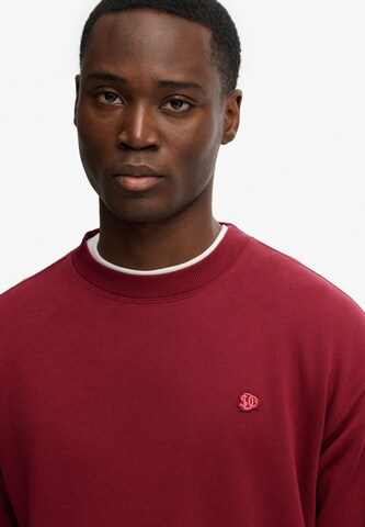 Sweat-shirt 'Heritage' Superdry & Co en rouge