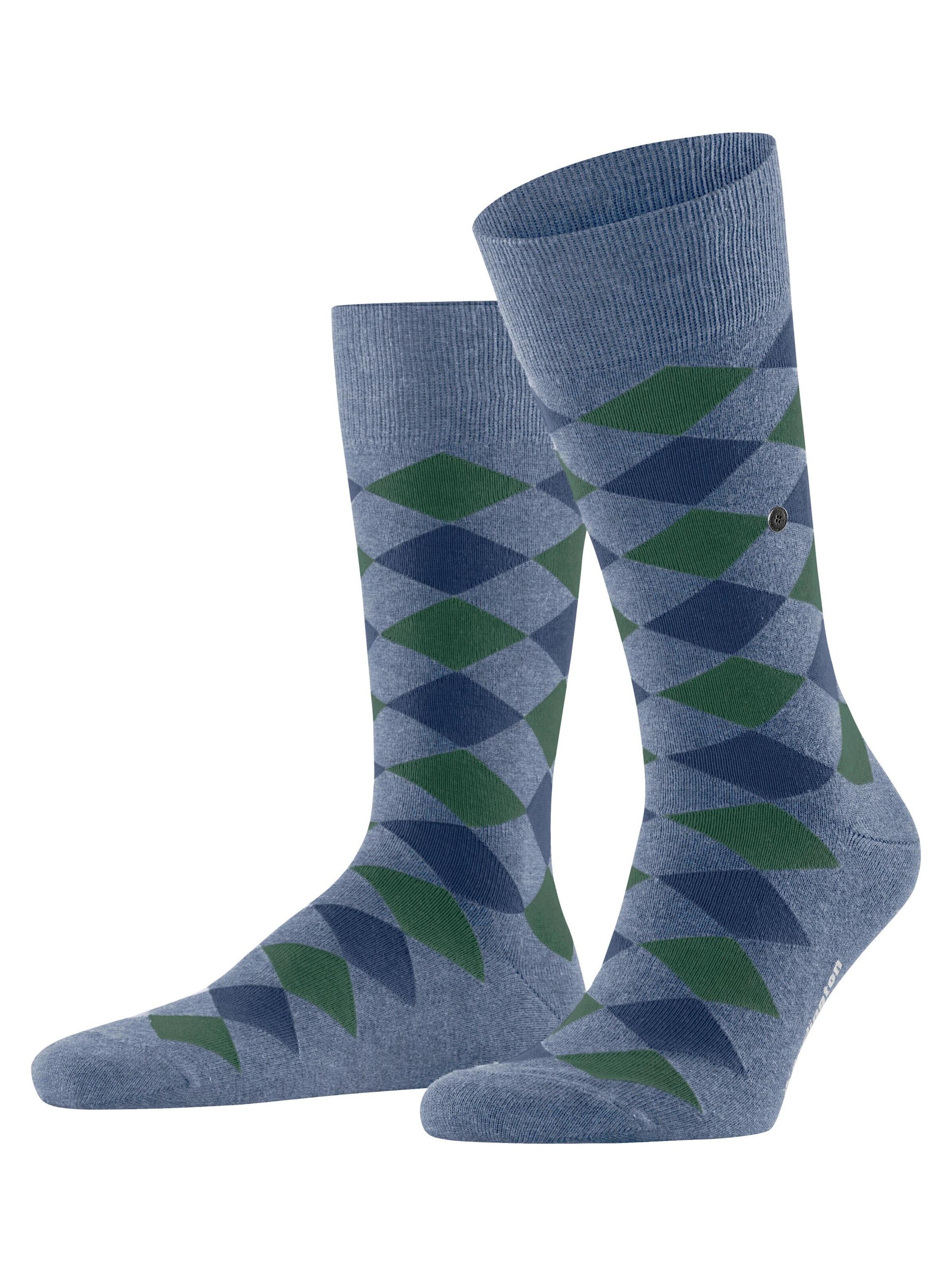 BURLINGTON Socken 'Danny'‌‌‌ in Blau: Vorderseite