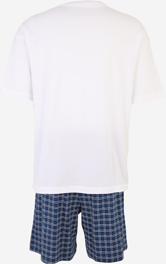 Tommy Hilfiger Underwear Kratka pidžama u plava / crvena / bijela, Pregled proizvoda