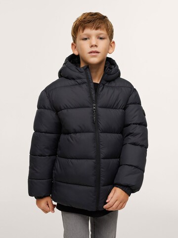 Veste d’hiver 'America' MANGO KIDS en gris : devant