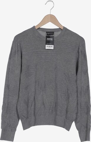 Emporio Armani Sweater & Cardigan in XL in Grey: front