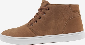 Urban Classics - Zapatillas deportivas altas en marrón: frente