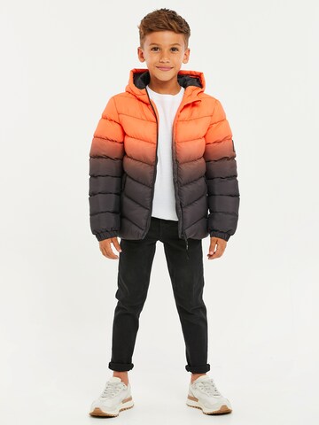 Veste d’hiver 'Ombre' Threadboys en orange