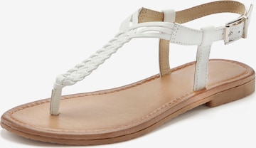 VIVANCE Zehentrenner in Weiß: Vorderseite