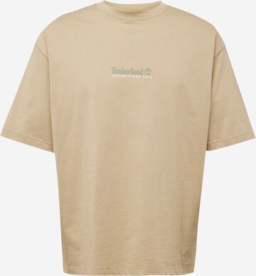 TIMBERLAND T-shirt i gul: framsida