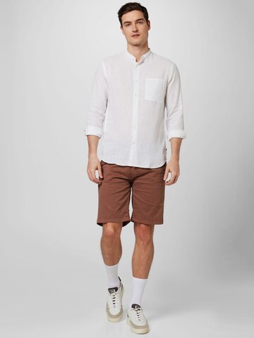 Matinique Regular fit Button Up Shirt 'Trostol' in White