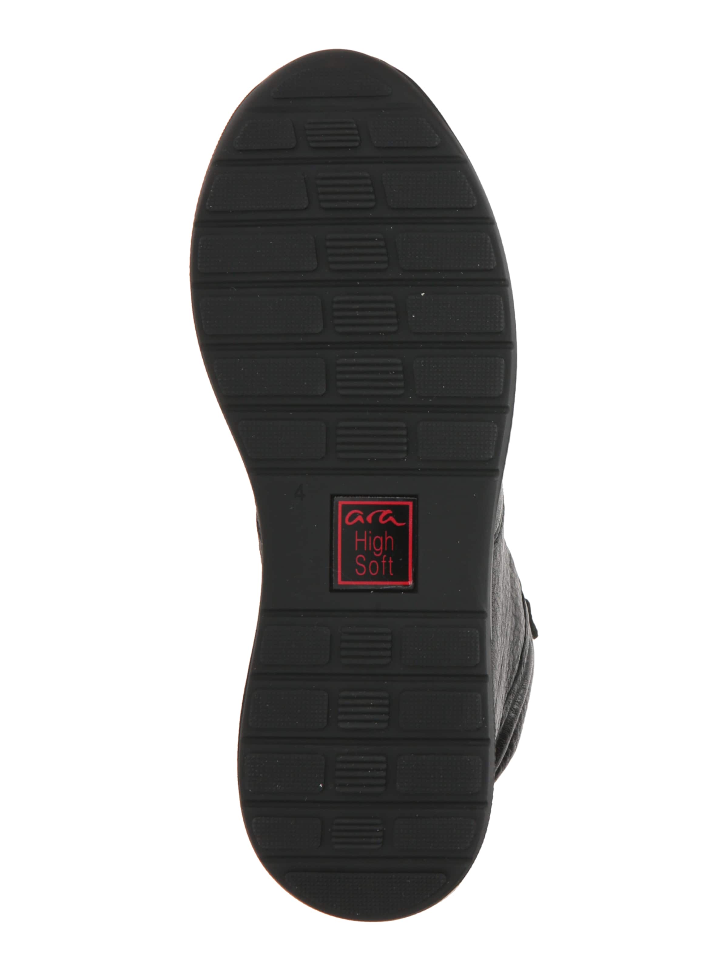 ARA Sneakers hoog 'Osaka' in Zwart