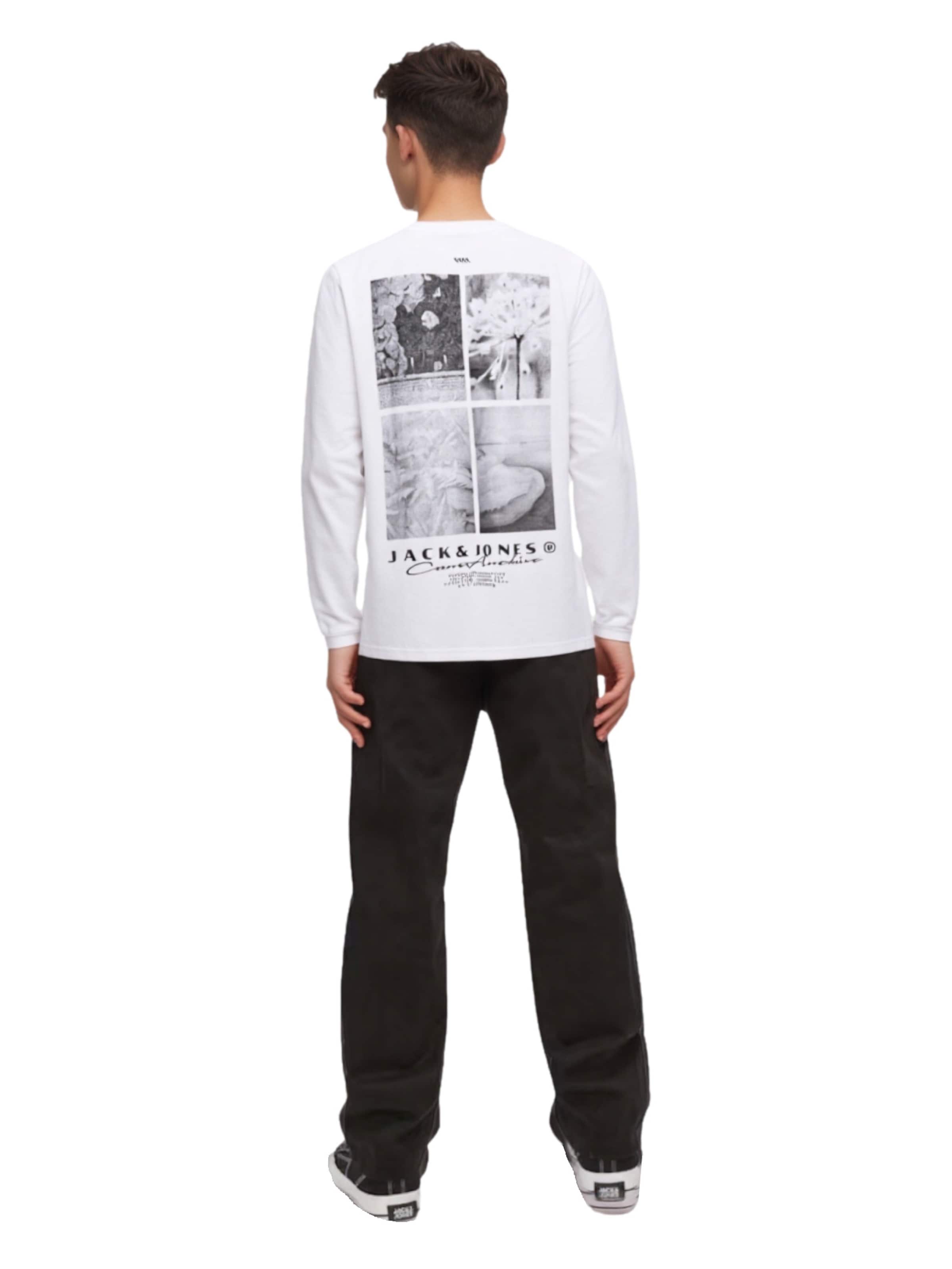 T-Shirt Jack & Jones Junior en blanc