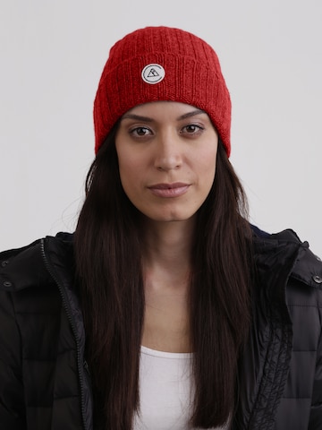 CASH-MERE.CH Muts in Rood: voorkant