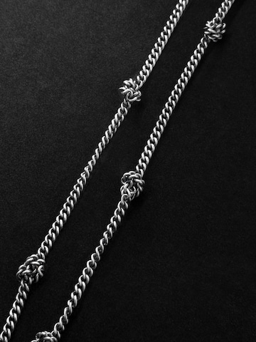 REYTEL - Cadena 'KNOTEN' en plata