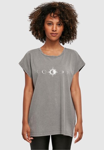 Merchcode Shirt 'Godsmack - Lunar Phases' in Grijs: voorkant