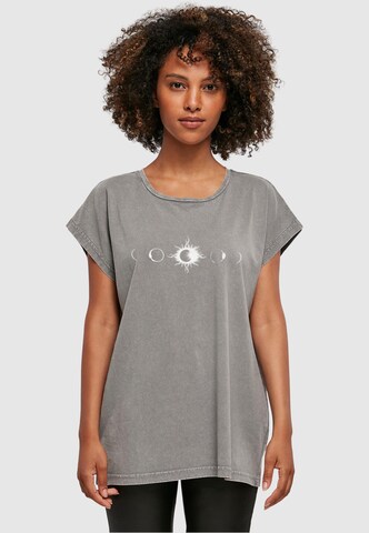 Merchcode T-Shirt 'Godsmack - Lunar Phases' in Grau: Vorderseite