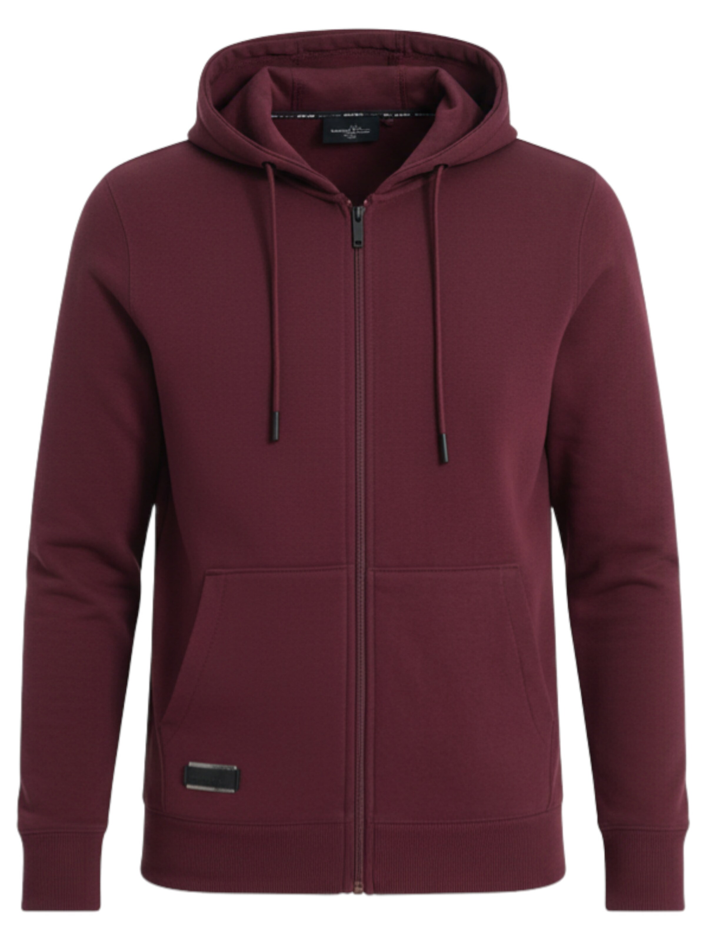 Ombre Sweat jacket 'OM-SSBZ-0160' in Red: front