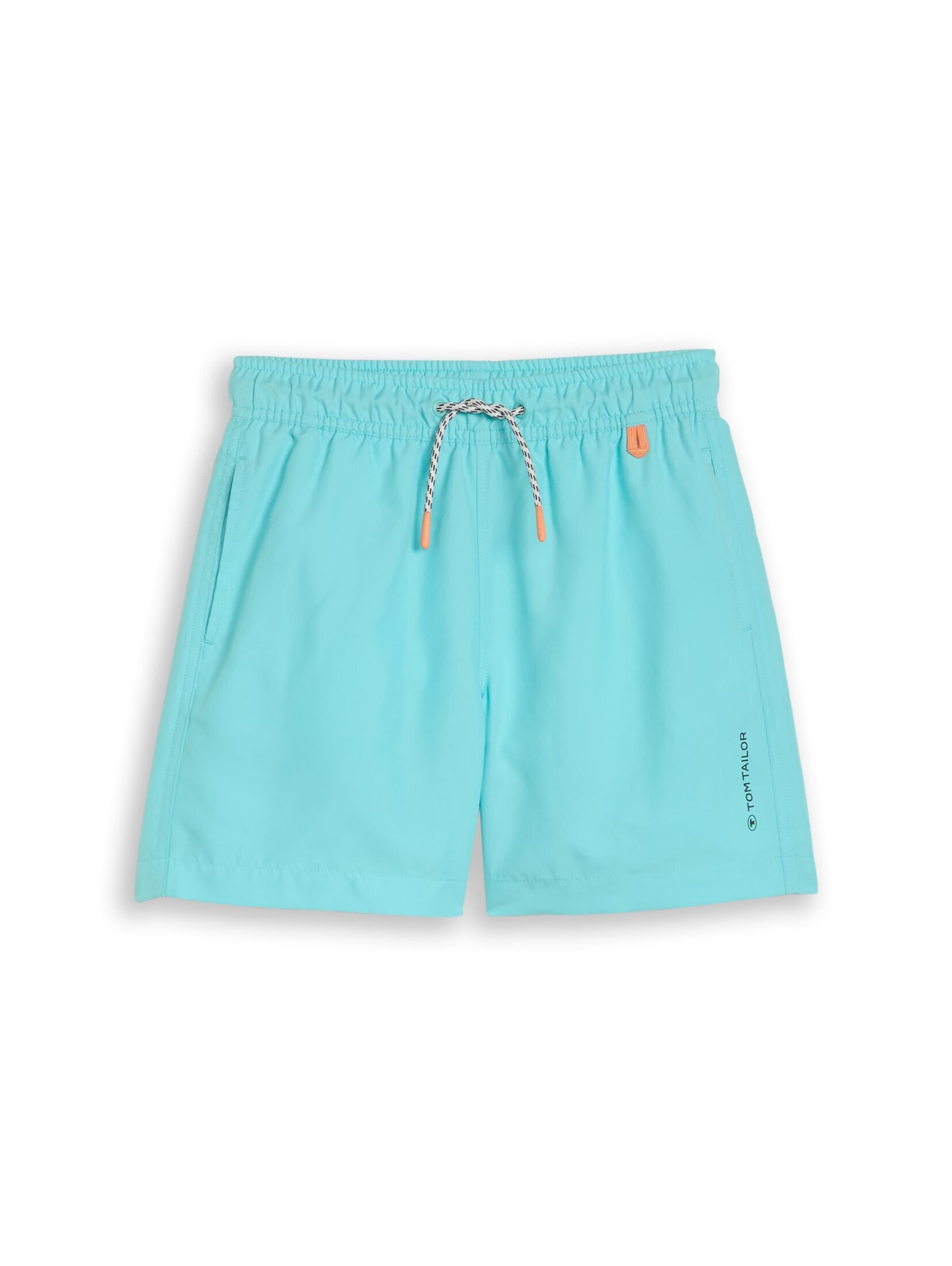 TOM TAILOR Zwembroek in Blauw: voorkant