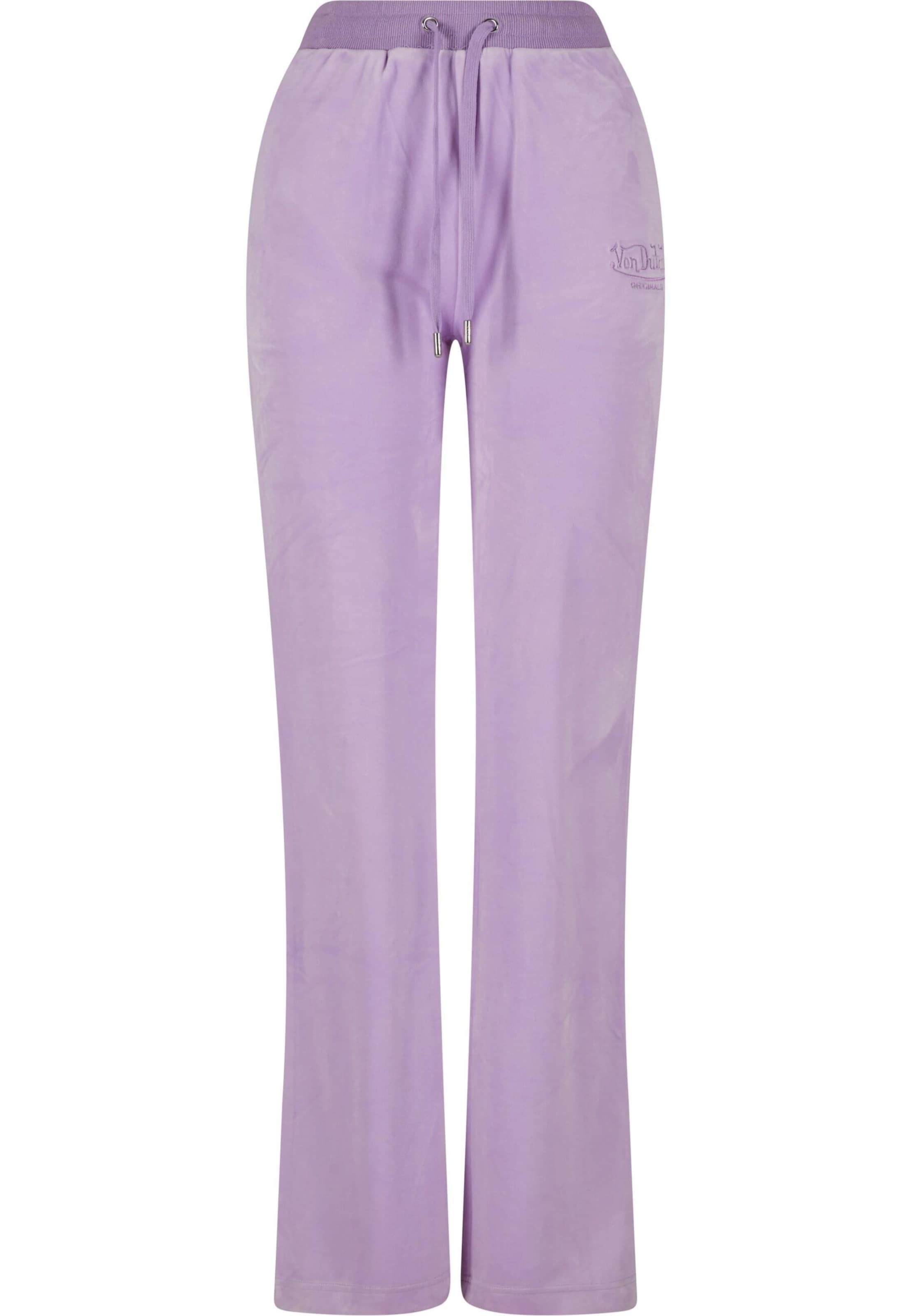 Von Dutch Originals - Regular Calças 'Elya' em roxo: frente