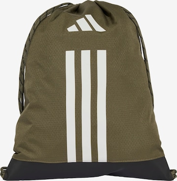 ADIDAS PERFORMANCE Sports gym bag 'Gymsack' in Green: front
