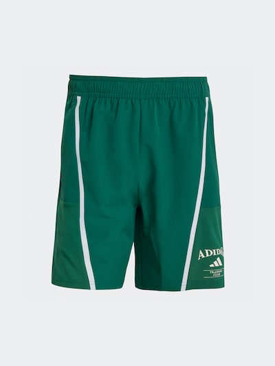 ADIDAS PERFORMANCE Pantalon de sport 'Designed For Training Legacy' en vert foncé / blanc cassé, Vue avec produit