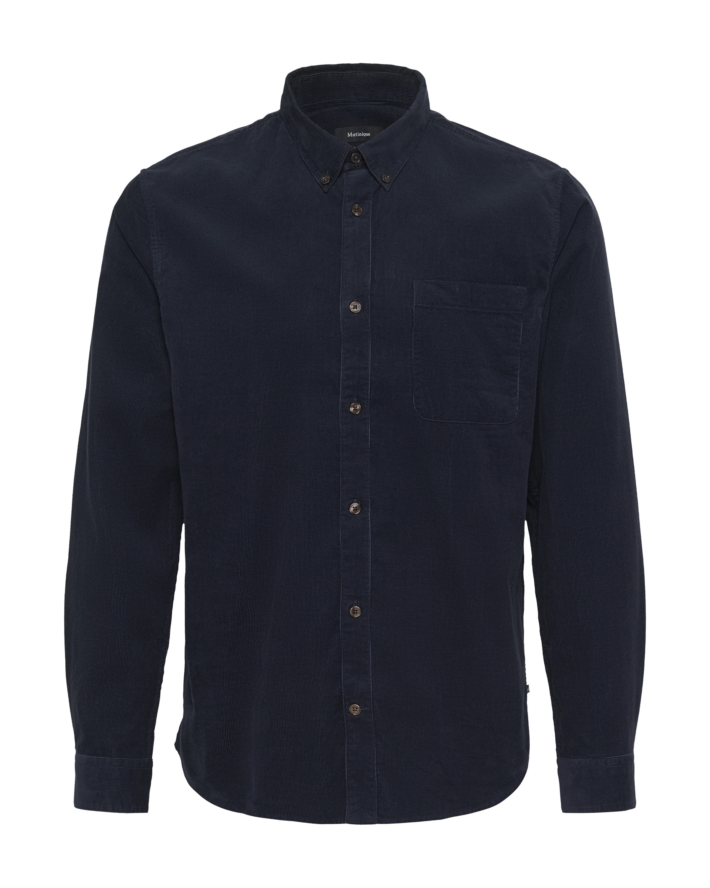 Matinique Skjorte ' MAtrostol BD' i blå: forside