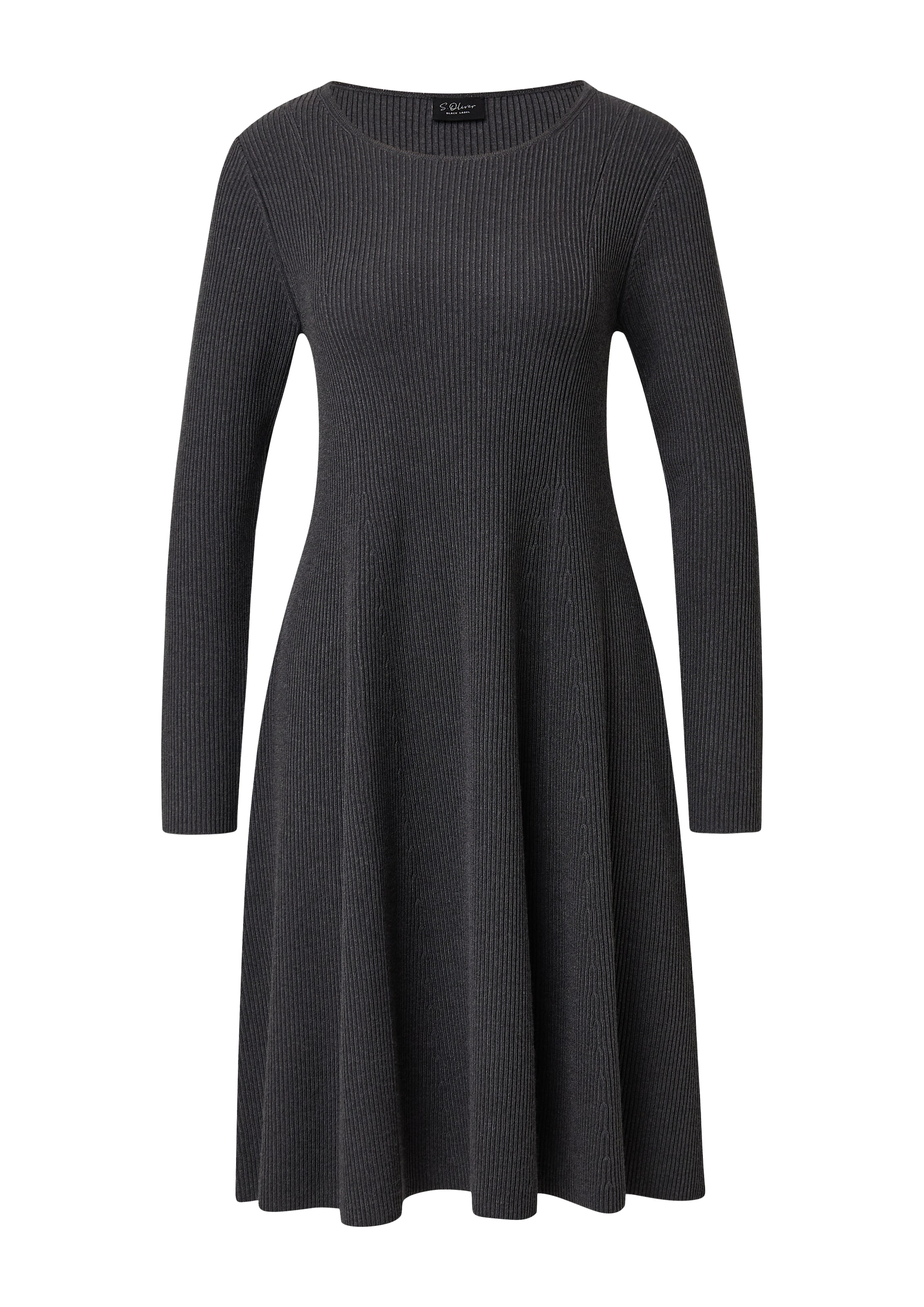 s.Oliver BLACK LABEL Neulemekko värissä harmaa: etupuoli
