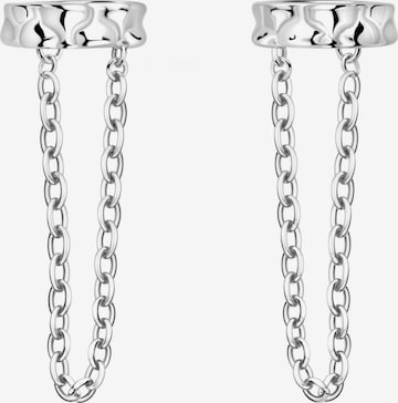 Sofia Milani Ohrringe 'Chain' in Silber: Vorderseite