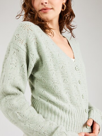 HOLLISTER Knit cardigan in Green