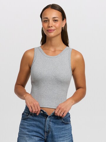 cfab (formerly creamy fabrics) Top 'Tank Bratop'‌‌‌‌‌‌‌‌‌ in Grau