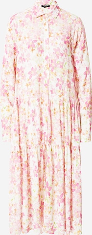True Religion Платье-рубашка в Ярко-розовый: спереди