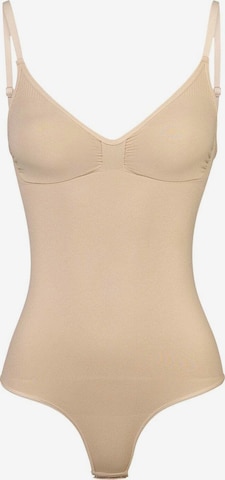 SNOCKS Shapingbody in Beige: voorkant