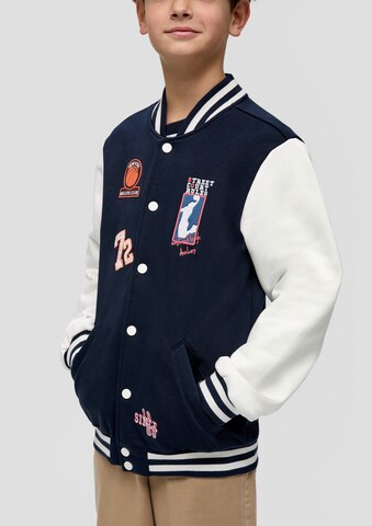 s.Oliver Sweatvest in Blauw