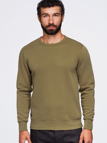 Felpa di Ombre in verde: frontale