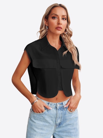 Imily Bela Блуза в черно: отпред