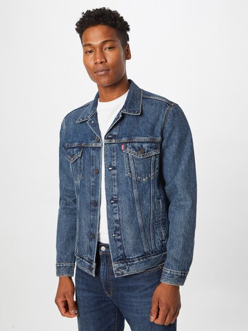 LEVI'S ® Kevad-sügisjope 'The Trucker Jacket', värv sinine: eest vaates